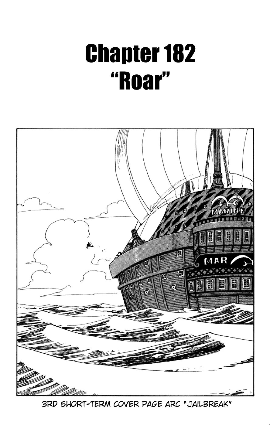 One Piece, Chapter 182 image 01